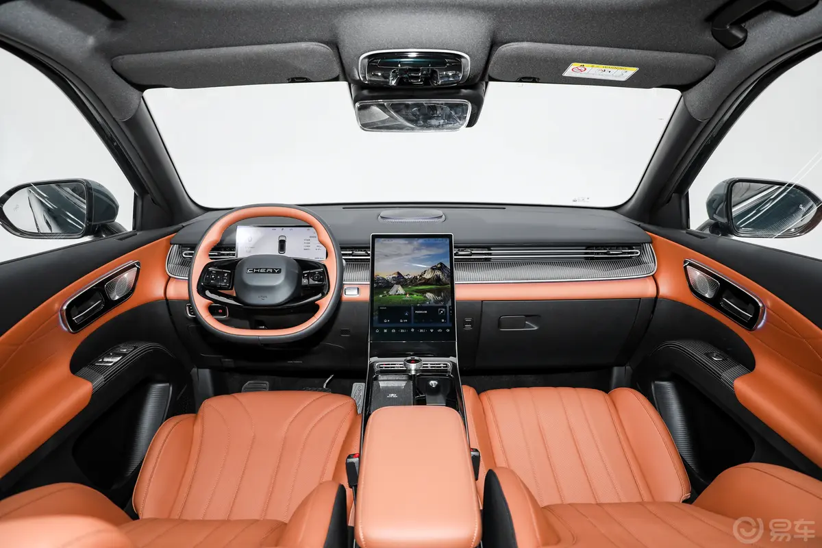 瑞虎8第五代 豹款 鲲鹏 1.6T 双离合旗舰型内饰全景正拍