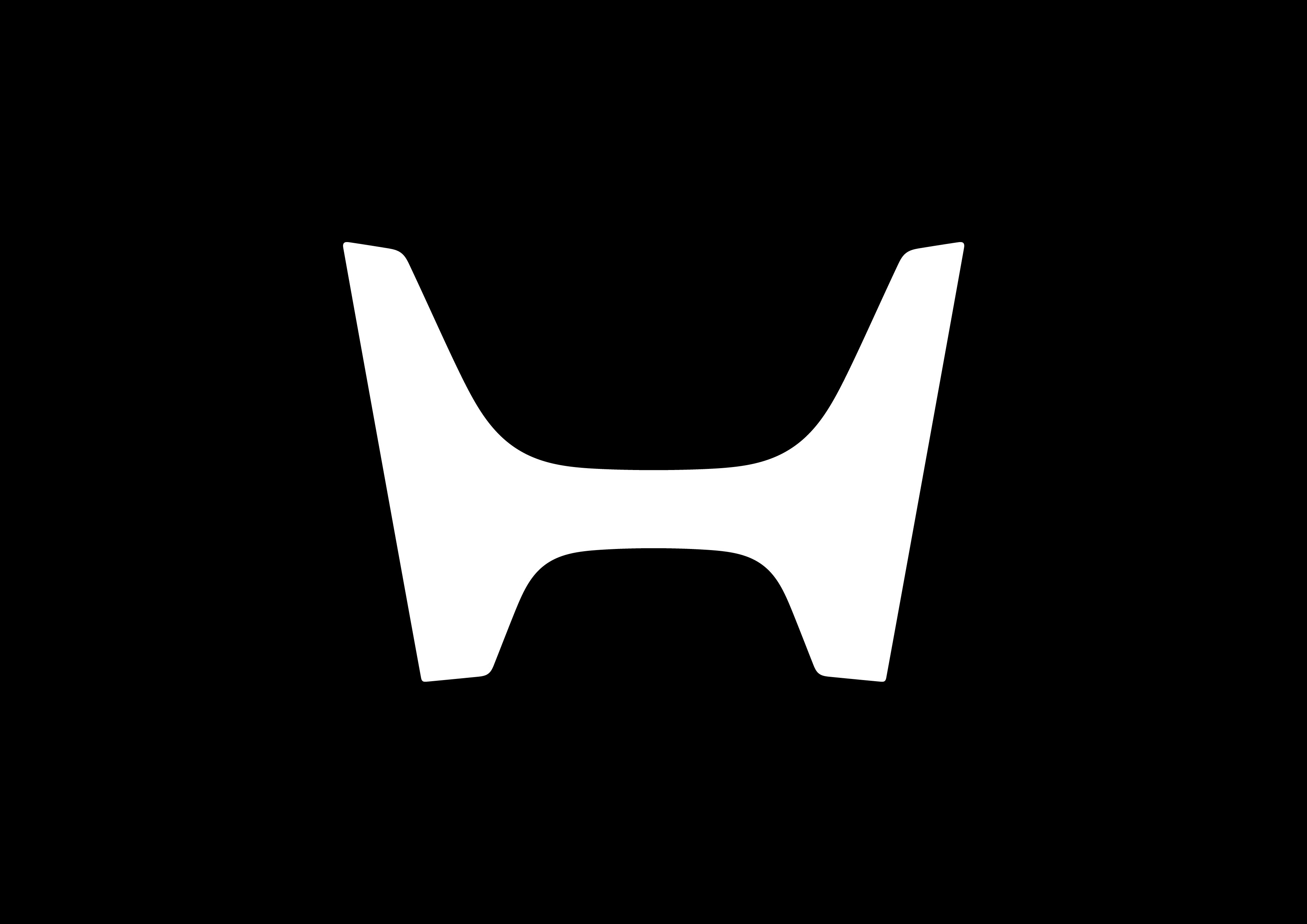 New H mark that represents Honda automobile business